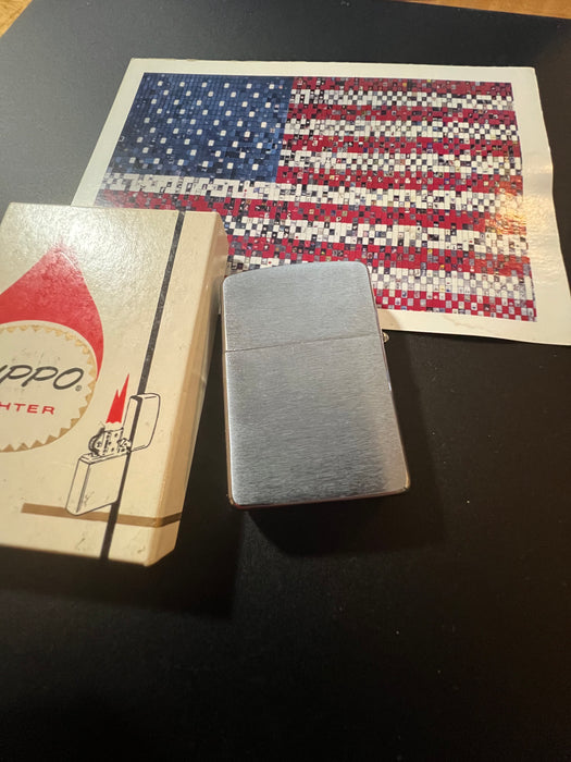 1962 Zippo Bearium Metal Bearing Bronze Advertising Lighter – Gem Mint – NIB