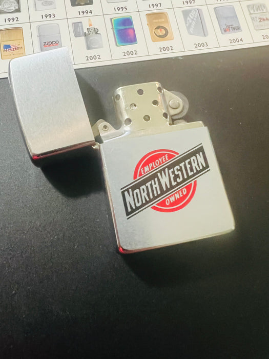 1973 Northwestern Vintage Zippo Lighter New in Box