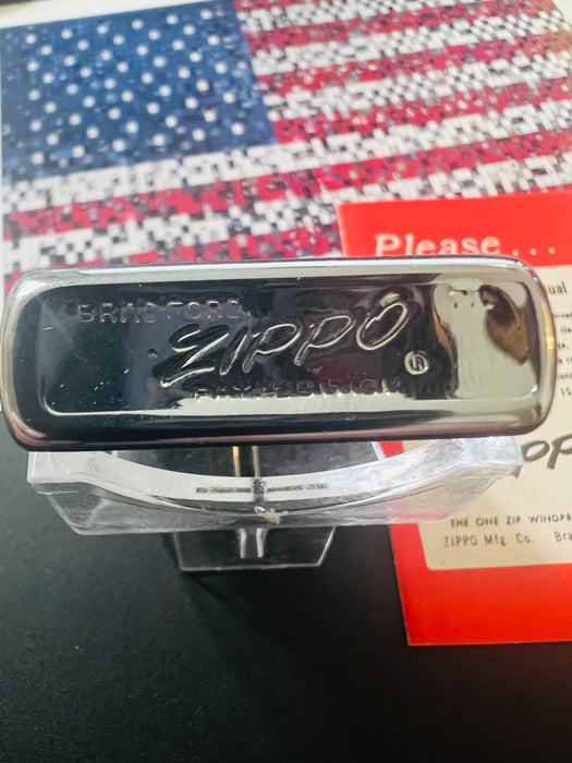 1965 Zippo Armco Middletown Works Quarterly Record – Mint 97 – Unfired – Box & Paperwork