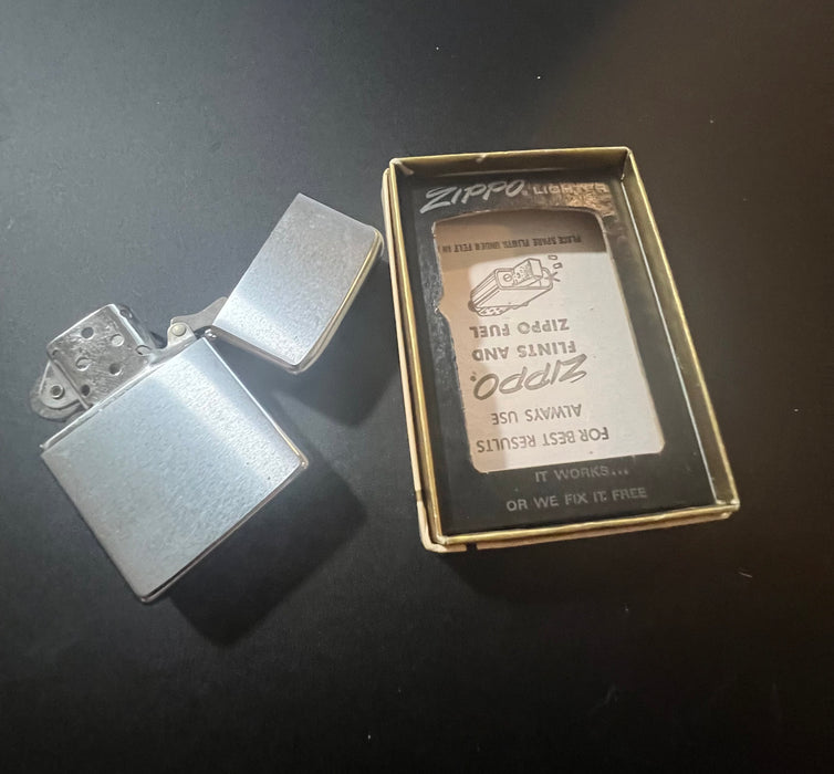 1978 Zippo Champion Advertising Lighter – Gem Mint 100 – Unfired – New in Box