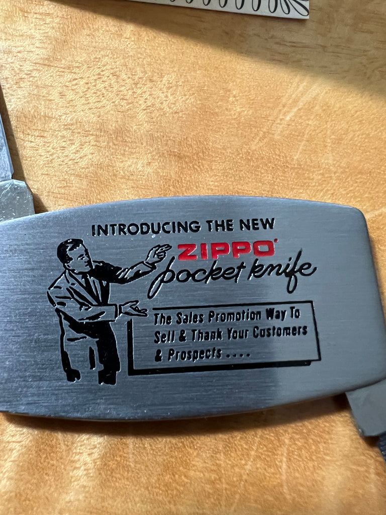 Zippo Salesman's Pocket Knife New In Box - circa 1965 — Collectors
