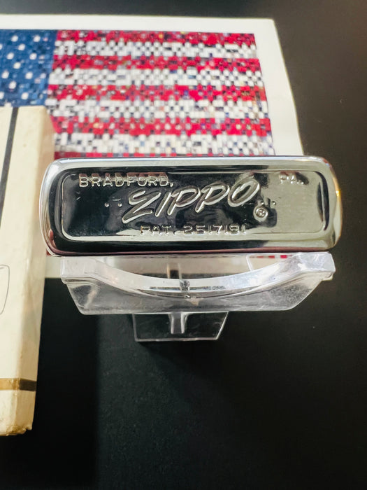 1962 Zippo Advance Transformer Co. Advertising Lighter – Mint 99 – Box & Paperwork