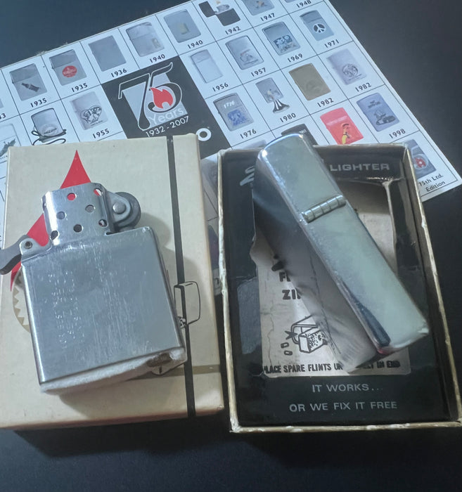 1973 Northwestern Vintage Zippo Lighter New in Box
