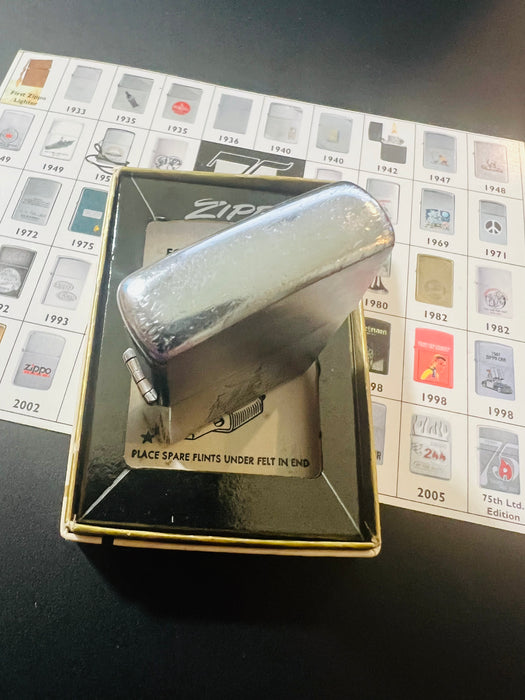 1968 Walt Disney Productions Blue D Castle Zippo