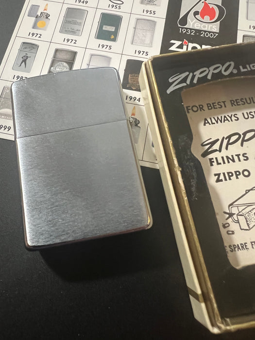 1974 Zippo Lawson Advertising Lighter – Gem Mint 100 – Unfired – Box & Paperwork