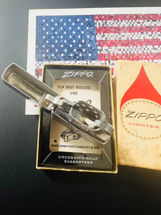 1965 Zippo Armco Middletown Works Quarterly Record – Mint 97 – Unfired – Box & Paperwork
