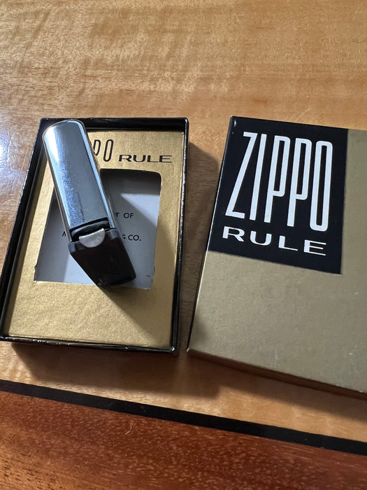 Zippo Salesman's Rule - New in Box circa 1960's
