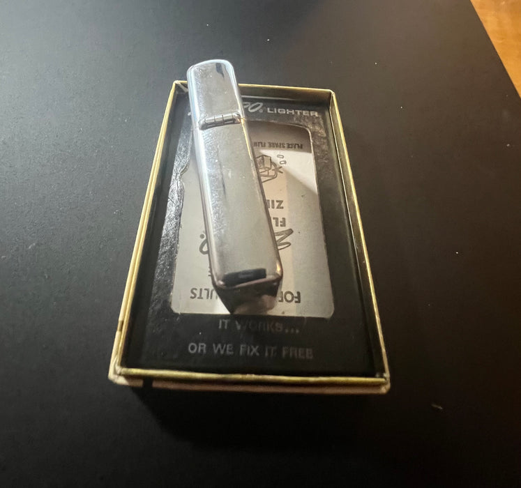 1978 Zippo Champion Advertising Lighter – Gem Mint 100 – Unfired – New in Box