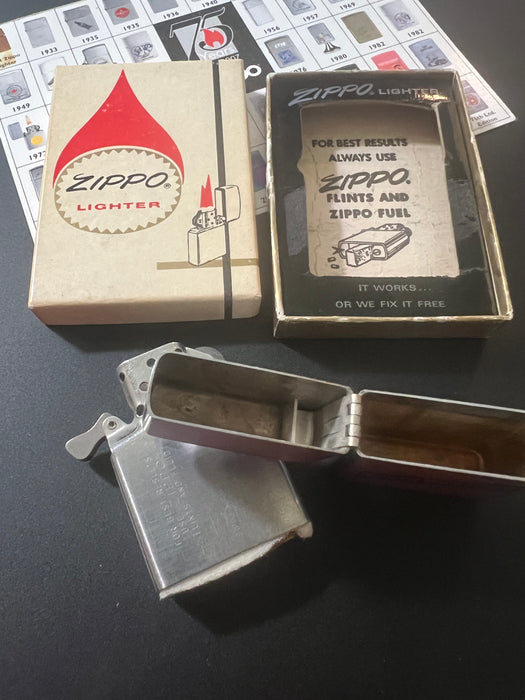 1973 Northwestern Vintage Zippo Lighter New in Box