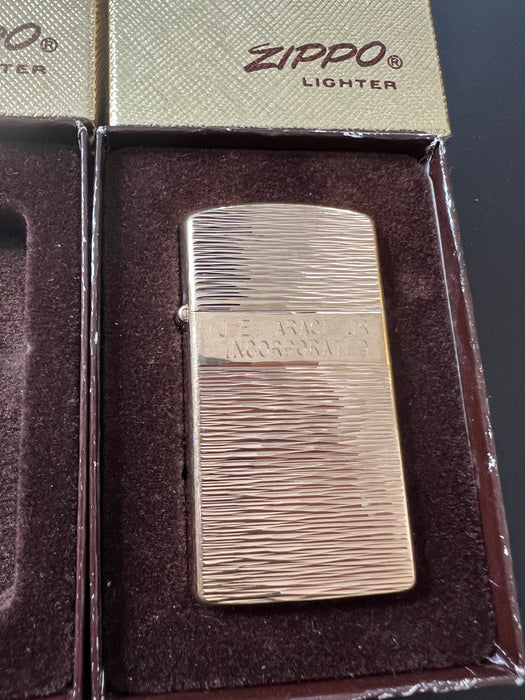 Rare Zippo 1976 Golden Elegance Salesman’s Sample Set