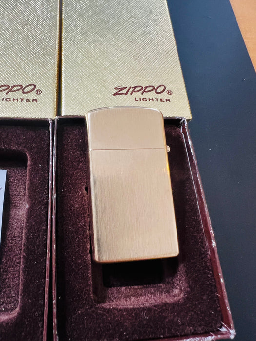 Rare Zippo 1976 Golden Elegance Salesman’s Sample Set