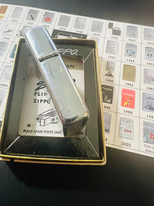 1968 Walt Disney Productions Blue D Castle Zippo