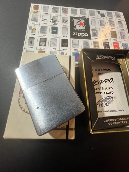 1963 Zippo Westinghouse Raised Emblem Advertising Lighter – Excellent 94 – Emblem Box
