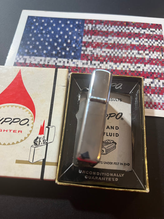 1966 Zippo Lloyd Smith Company 46th Year Advertising Lighter – Gem Mint – NIB