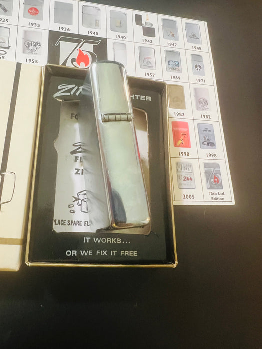 1973 Citizens National Bank of San Antonio Zippo Lighter – Unfired – Original Box