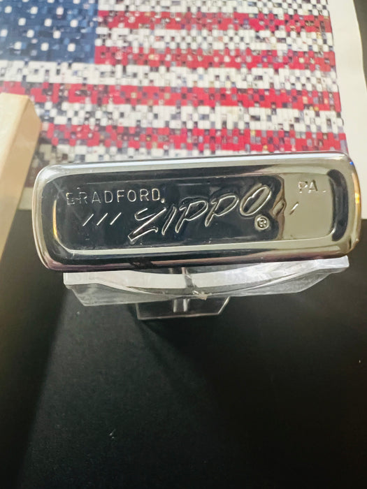 1977 Zippo First Trust Union Bank Advertising Lighter – Mint 98 – Unfired – Original Box