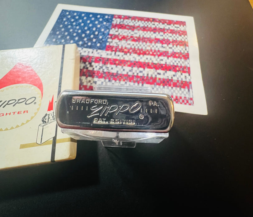 1966 Zippo Lloyd Smith Company 46th Year Advertising Lighter – Gem Mint – NIB