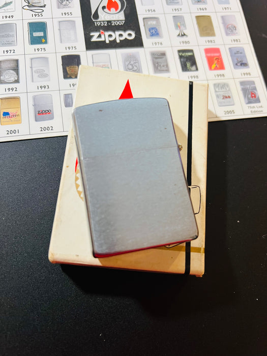 1966 Zippo Old Hickory Construction DuPont Safety Honor Lighter – Excellent 94 – NIB