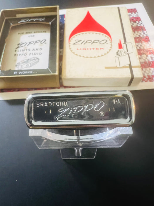 1970 Mack Truck Emblem Zippo Lighter – Unfired – Original Emblem Box