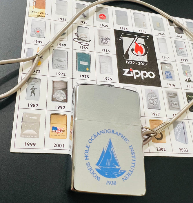 1969 Laboramus RV Chain Double-Sided Vintage Zippo Loss Proof Lighter