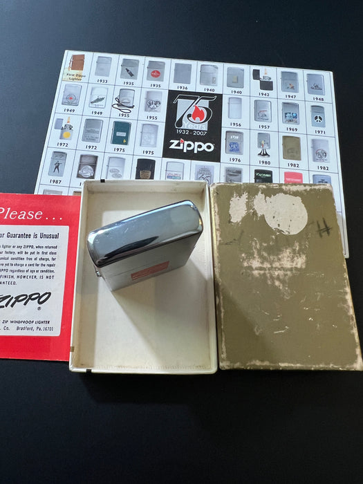 1970 Coca Cola Vintage NOS in Box Zippo Lighter