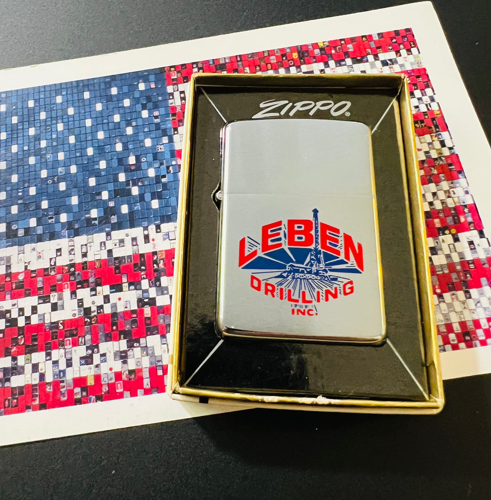 1967 LEBEN Drilling Vintage Zippo Lighter