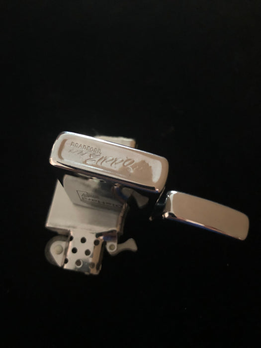1975 Sears DieHard Slim Zippo Lighter - Gem Mint Condition  - In Box