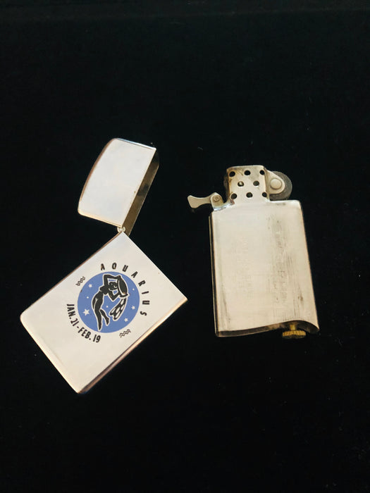 1970 Aquarius Slim Zippo