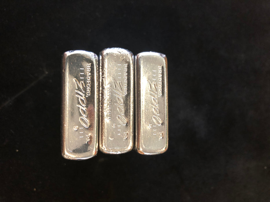 1968 Vintage Zippo Lighters  - Lot #29 - Three Lighters