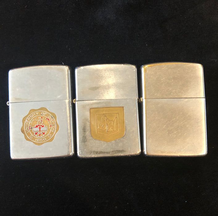 1968 Vintage Zippo Lighters  - Lot #29 - Three Lighters