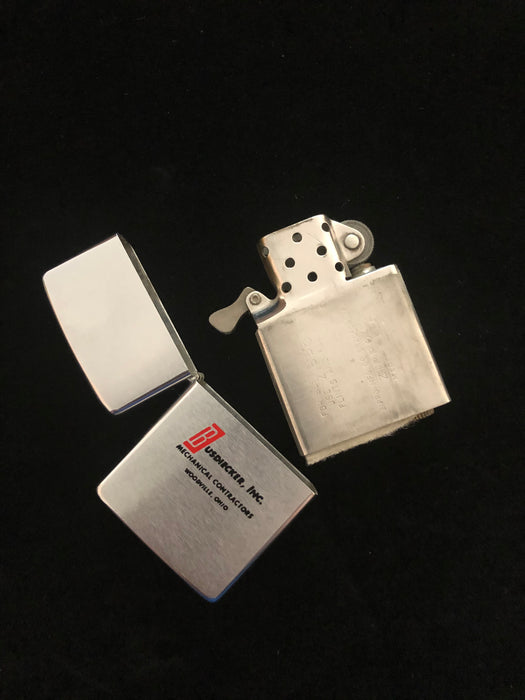 1972 Full Size Zippo Advertiser  - Used Lighter in Excellent Condition