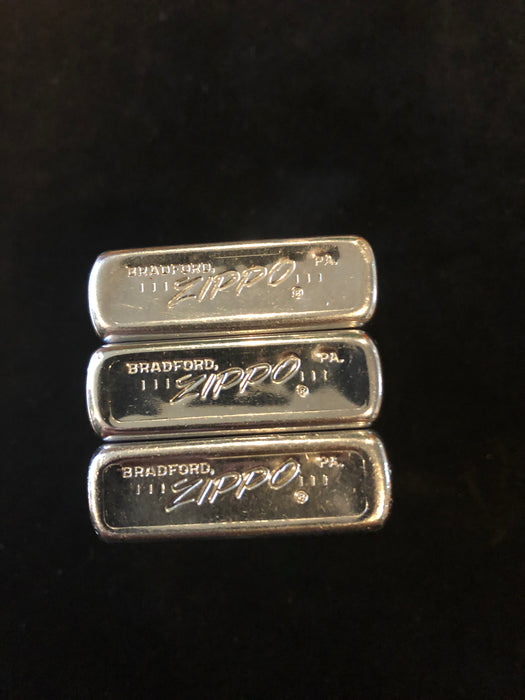 1968 Lot #46 - Three Vintage Advertising Zippos