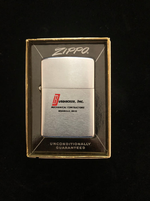 1972 Full Size Zippo Advertiser  - Used Lighter in Excellent Condition