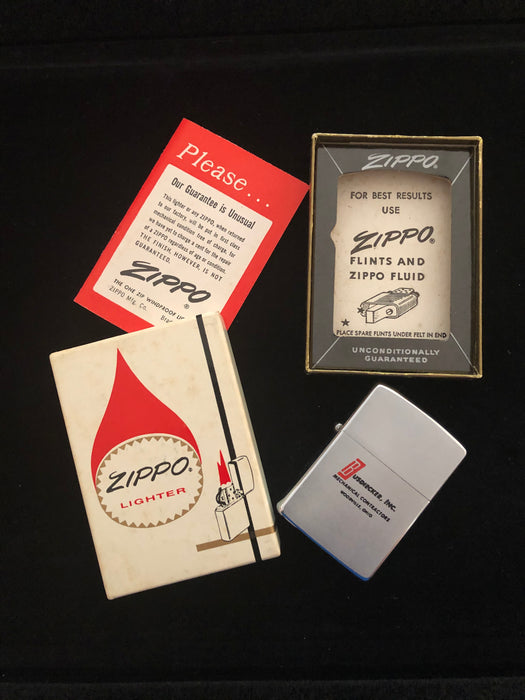 1972 Full Size Zippo Advertiser  - Used Lighter in Excellent Condition