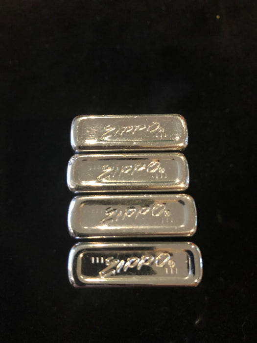 1968 Lot #47 Four Zippo Slim Lighters