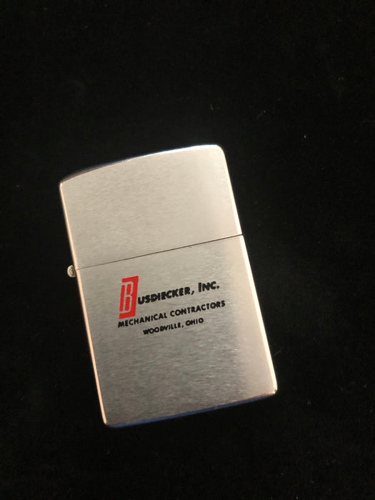 1972 Full Size Zippo Advertiser  - Used Lighter in Excellent Condition