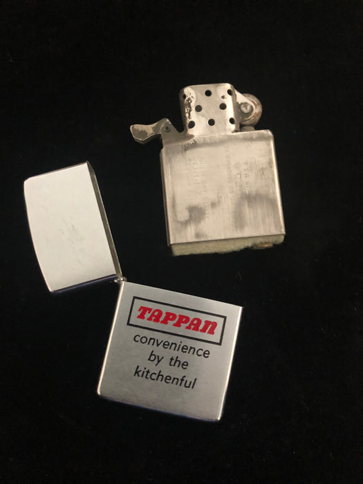 1968 Tappan Vintage Zippo Lighter Advertiser  - Very Good