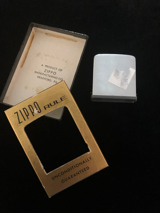 Vintage EPco Zippo Rule  - Excellent Condition - Precise Year Unknown