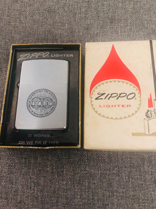 1971 Port of New York Authority Zippo Lighter  -  Excellent Condition in Box