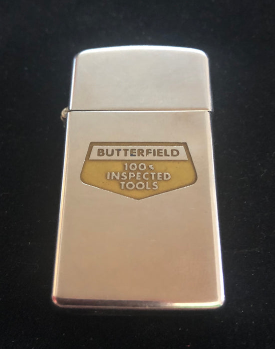 1968 Lot of Four Vintage Slim Zippo Advertisers - Lot # 34