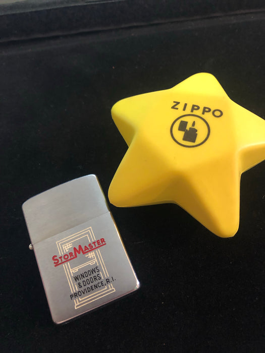 1956 StorMaster Vintage Zippo Advertising Lighter