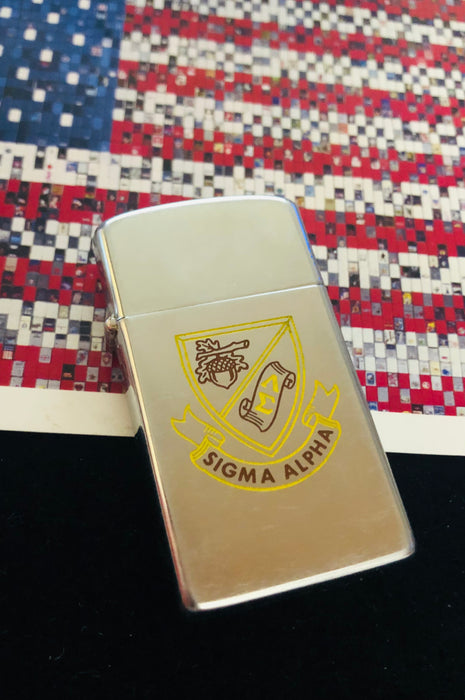 1964 Sigma Alpha Vintage Zippo Slim