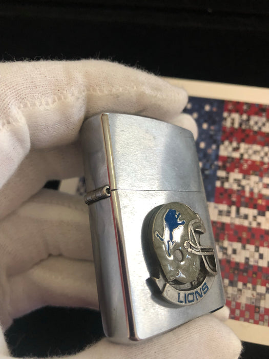 1999 NFL Detroit Lions Emblem Zippo Lighter
