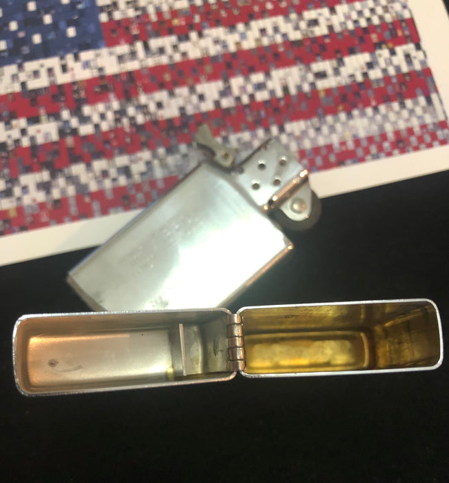 1977 Engine Turned Vintage Zippo Lighter NOS