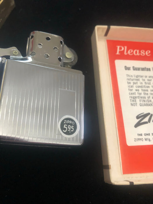 1970 Engine Turned Vintage Zippo