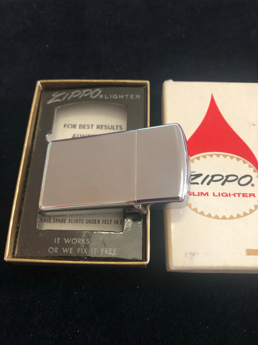 1966 Baran’s Transit Lines Slim Zippo Lighter - NOS