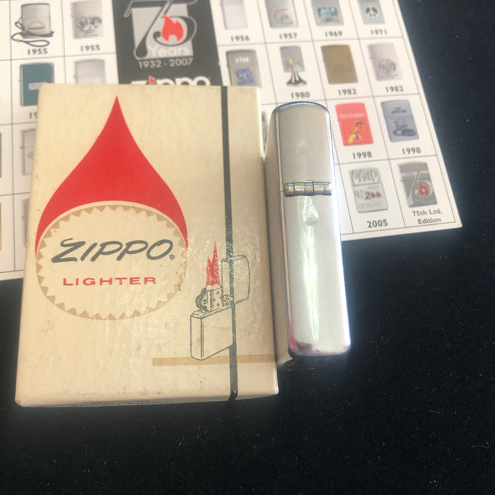 1961 Sea-Land Services Vintage Zippo Lighter in Box