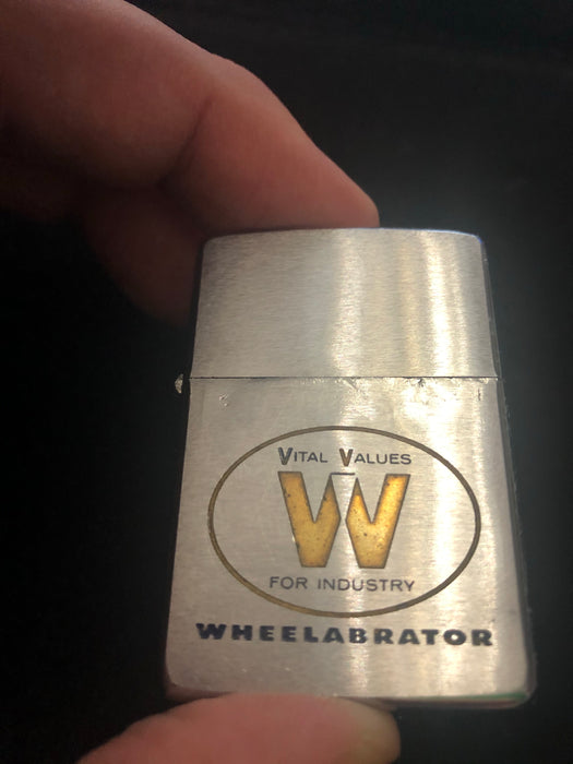 1968 Wheelabrator Advertising Zippo Lighter