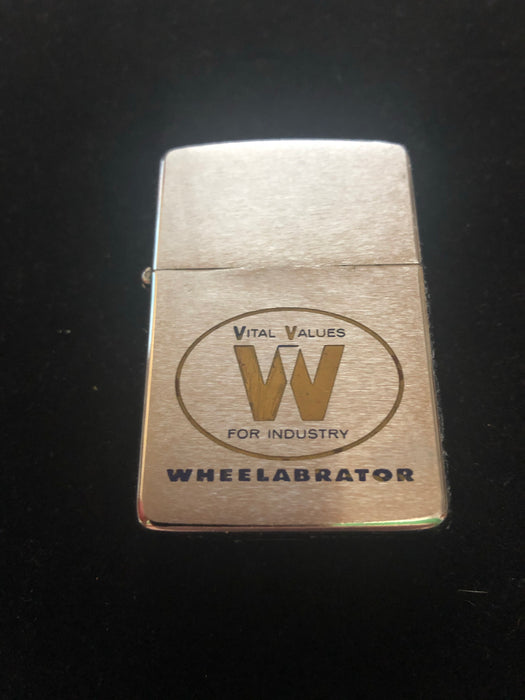 1968 Wheelabrator Advertising Zippo Lighter