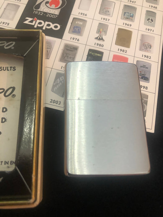 1965 Cummins Vintage Zippo Lighter NOS
